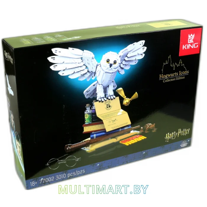 Конструктор King Harry Potter 77002 Символы Хогвартса: коллекционное издание